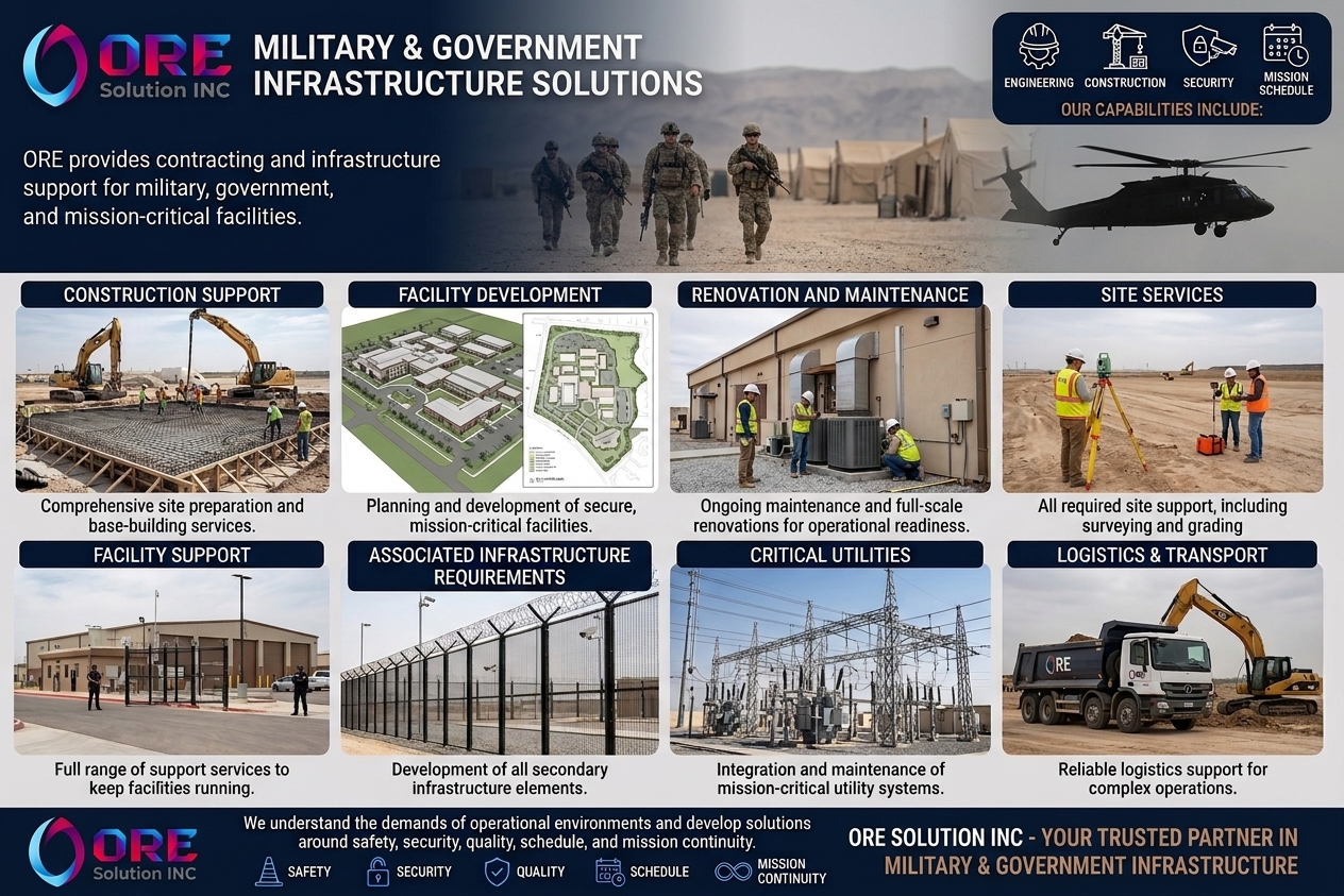 Military & Government Infrastructure
